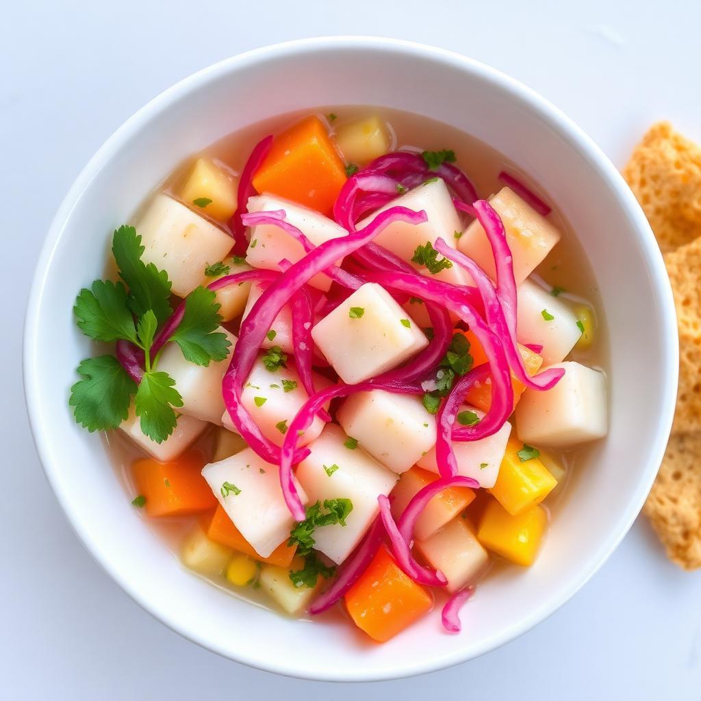 Authentic Peruvian ceviche at Freddie Restaurant Tamarac